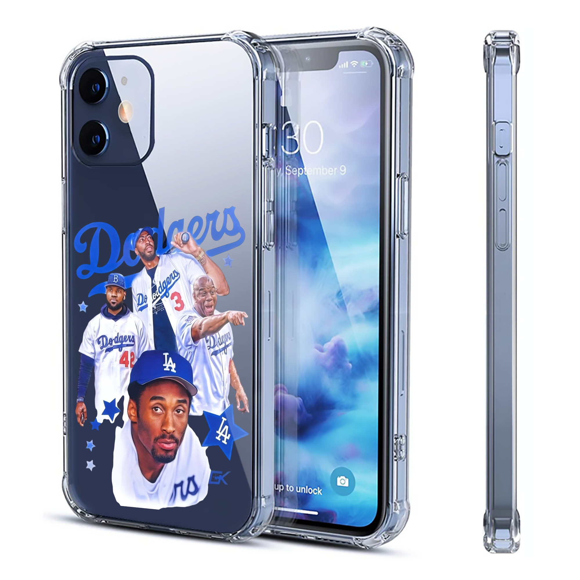  Clear IPhone 12 Case – Soft TPU With UV Print – Enhanced Drop Protection, Precise Fit, Anti-Fingerprint, Customizable Design, Scratch-Resistant, Yellow-Resistant